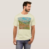 ローリングフォーク頭水No.1メンズティーオーガニックー Tシャツ (正面フル)