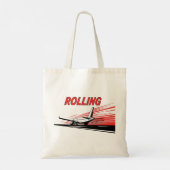 ローリング飛行機航空 トートバッグ (裏面)
