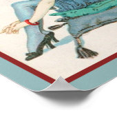 ローリング20の喫煙フラッパー ポスター (角)