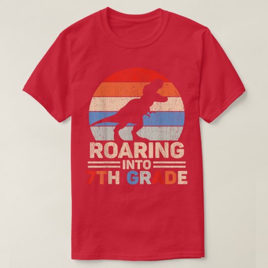 ローリング7年生新学期1日目 Tシャツ (デザイン正面)