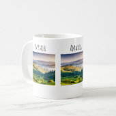 ローリング・ヒルズの風景写真 コーヒーマグカップ (正面左)