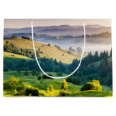 ローリング・ヒルズの風景写真 ラージペーパーバッグ (正面)