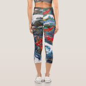 ローリーによる高い腰のカプリレギンス カプリレギンス (裏面)