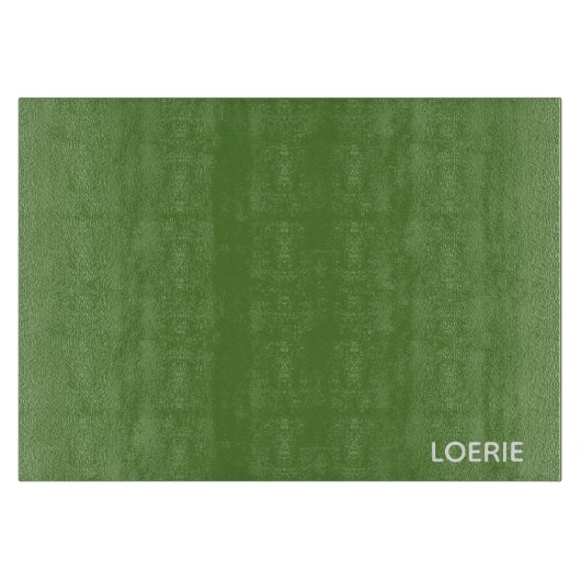 ローリーグリーン色名 カッティングボード (正面)