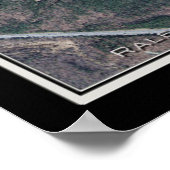 ローリーダーラム国際空港衛星地図 ポスター (角)