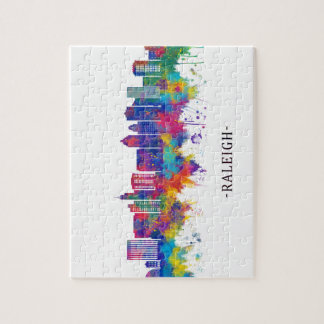 ローリーノースカロライナのスカイライン ジグソーパズル