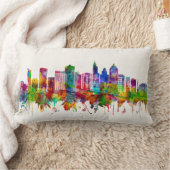 ローリーノースカロライナのスカイライン ランバークッション (ブランケット)