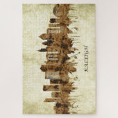 ローリーノースカロライナの街並み ジグソーパズル (縦)