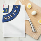 ローリーノースカロライナ キッチンタオル (四つ折り)