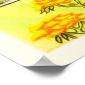 ローリーノースカロライナNCヴィンテージ旅行はがき –  ポスター (角)