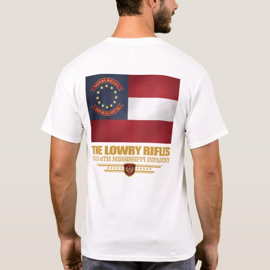 ローリーライフル Tシャツ (裏面)