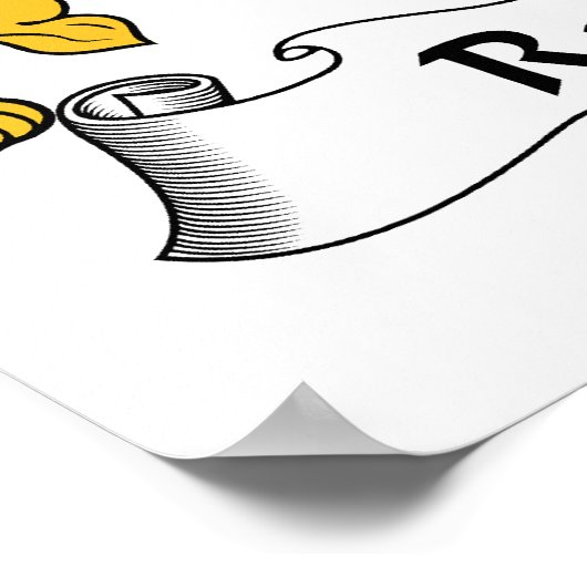 ローリー家紋 ポスター (角)