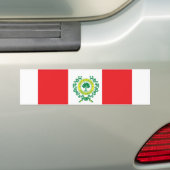 ローリー市国旗 バンパーステッカー (車上)