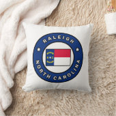 ローリー ノースカロライナ州 クッション (ブランケット)