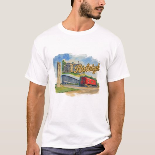 ローリー ノースカロライナ Tシャツ (正面)