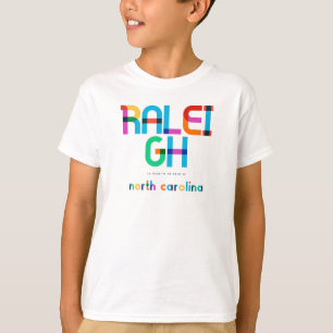ローリー・ノース・カロライナポップ・アートのー世紀半ば Tシャツ