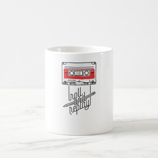 ロールして遊ぼう コーヒーマグカップ (中央)