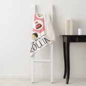 ロールインのかわいいおもしろいすしとド転がットを見る シェルパブランケット (インサイチュ)