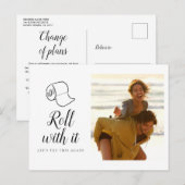 ロールウィズイット フォト 変更する 日付 保存する 日付 案内ポストカード (正面/裏面)