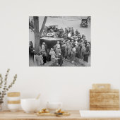 ロールオーバー。少年： 1922年 ポスター (キッチン)