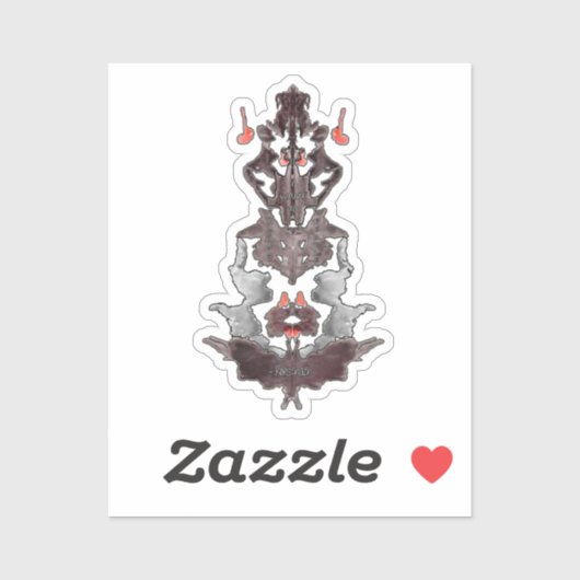 ロールシャックは読人々だ シール (シート)