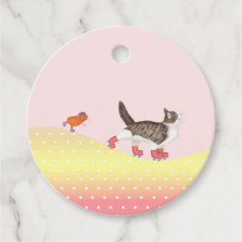 ロールスケートペットパーティーバッグラベル フェイバータグ