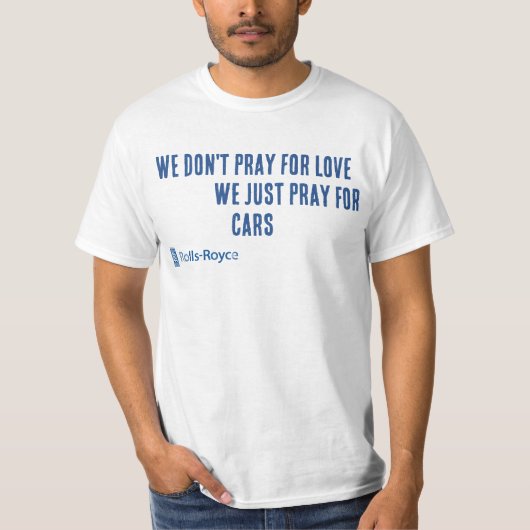 ロールスロイス Tシャツ デザイン (正面)