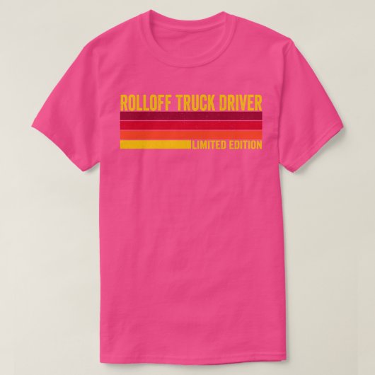 ロールフトラックドライバー Tシャツ (デザイン正面)