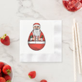 ロールポリサンタトイホワイトペーパーナプキン 縁ありカクテルナプキン (インサイチュ)