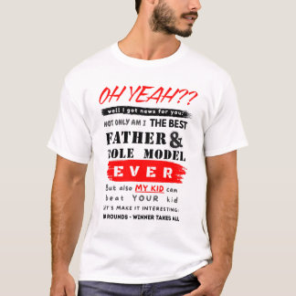 ロールモデルパパおもしろい引用文父の日 Tシャツ