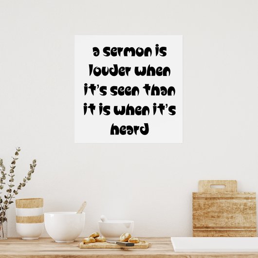 ロールモデル ポスター (キッチン)