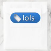 ロールラベル 長方形シール (バッグ)