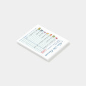 ロールレスペインのストラ遊ンチェック ポストイット (アングル)