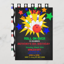 ロール上の… 殴打のボーリングの誕生会