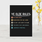 ロール遊のゲームルール カード (黄色い花)