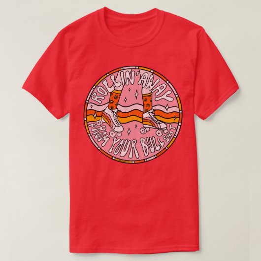 ロール遠くにリン Tシャツ (デザイン正面)