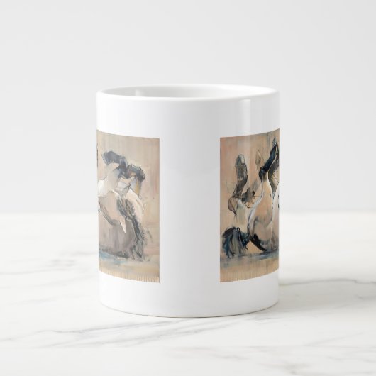 ロール ジャンボコーヒーマグカップ (正面)