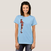 ロールT型 Tシャツ (正面フル)