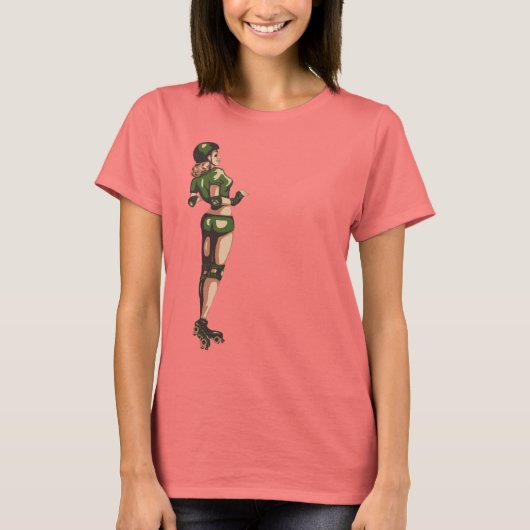 ロールT型 Tシャツ (正面)