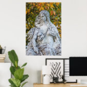 ローレライの人魚の像 ポスター (ホームオフィス)