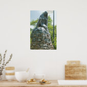 ローレライの像 ポスター (キッチン)