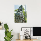 ローレライの像 ポスター (ホームオフィス)