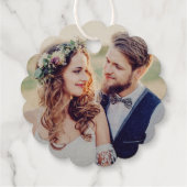 ローレルエレガントリースズ結婚モノグラム フェイバータグ (裏面)