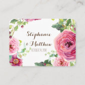 ローレルオリーブリーフ結婚リースのWebサイトカード エンクロージャーカード (裏面)