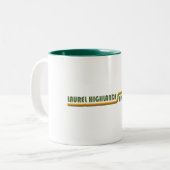 ローレルハイランズハイキングトレイルペンシルバニア ツートーンマグカップ (正面左)