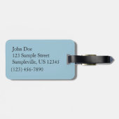 ローレルハイランズペンシルバニア夏の写真 ラゲッジタグ (裏面横)