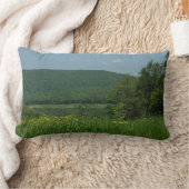 ローレルハイランズペンシルバニア夏の写真 ランバークッション (ブランケット)