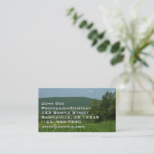 ローレルハイランズペンシルバニア夏の写真 名刺 (スタンド正面)