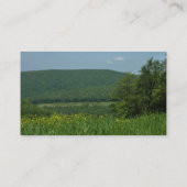ローレルハイランズペンシルバニア夏の写真 名刺 (裏面)
