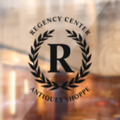 ローレルパーソナライズされたリースウィンドウのラックスサイン ウィンドウサイン (シート2)